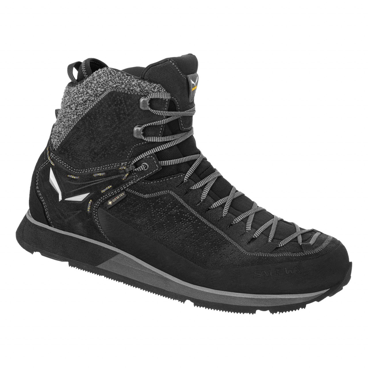 Botas Salewa Mountain Trainer 2 Inverno GORE-TEX® Homem Pretas/Pretas 018QIHYAP